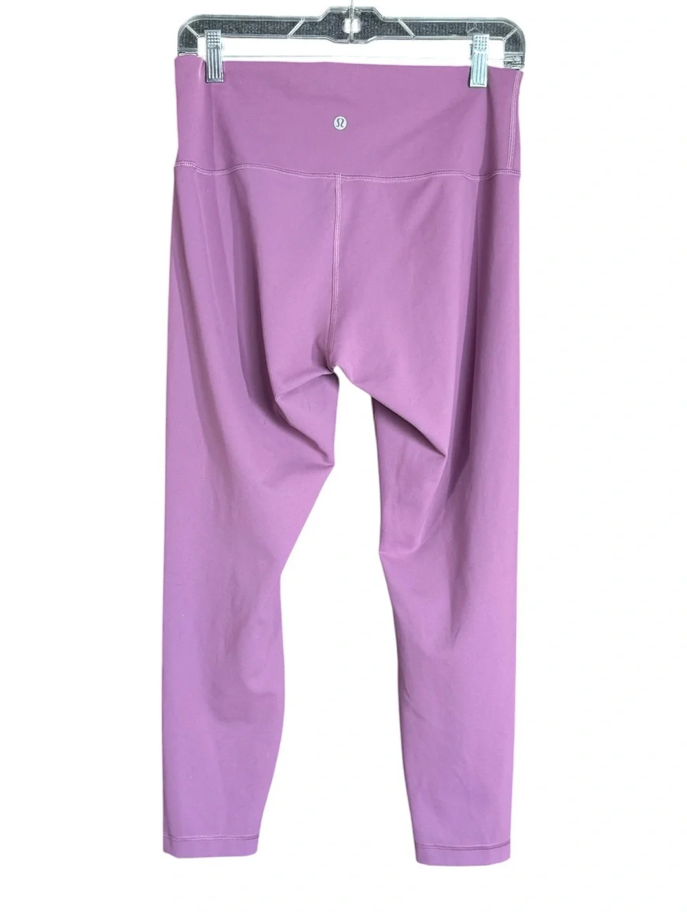 Lululemon Cool Down Crop Leggings Orchid Purple High Rise Yoga Pants Size 12